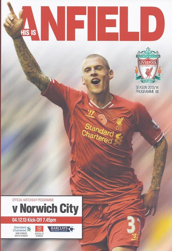 Liverpool FC v Norwich City FC